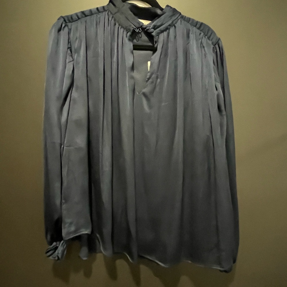 g.p.d Brand Elegant Women's Navy Blouse